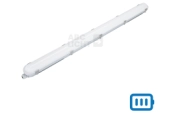 Réglette LED Mallorca 3CCT + de secours 120 cm