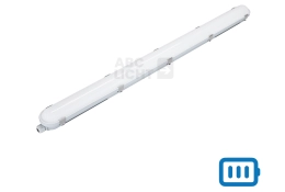 Réglette LED Mallorca 3CCT + de secours 120 cm